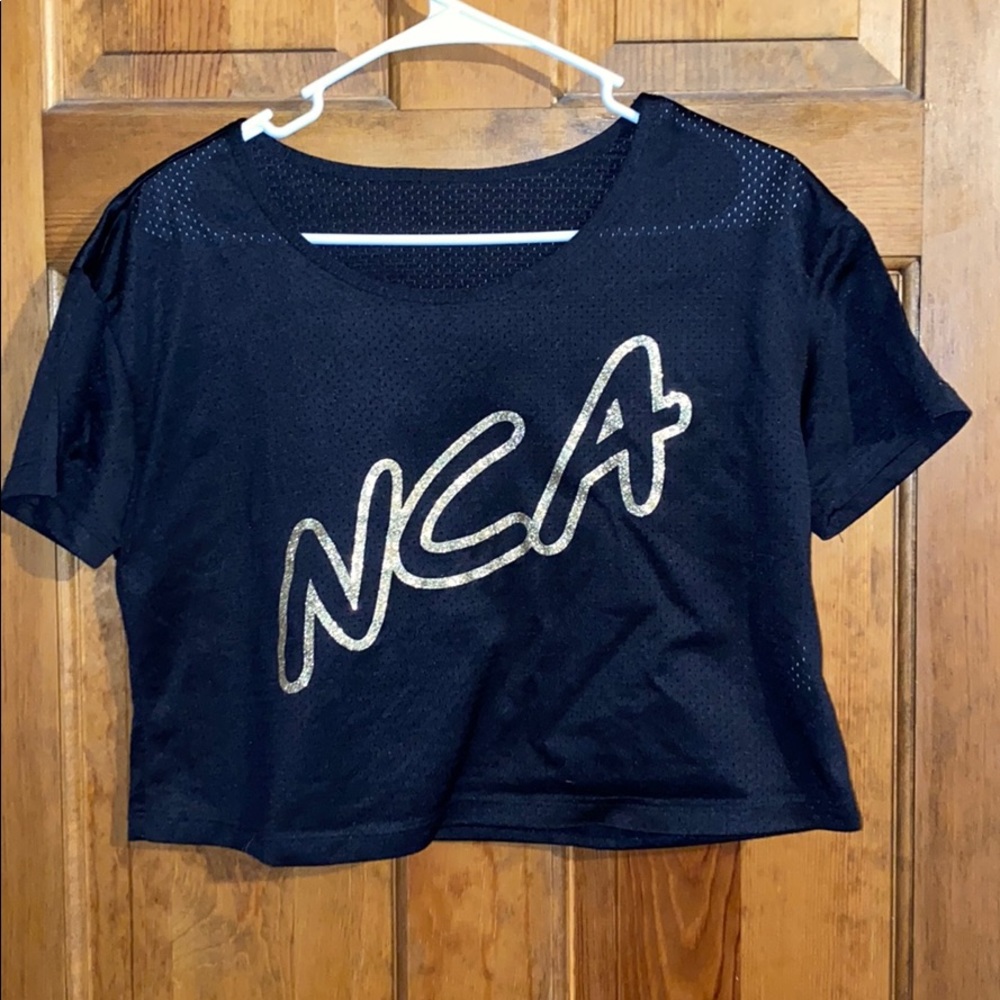 NCA Black/Gold Cropped Jersey